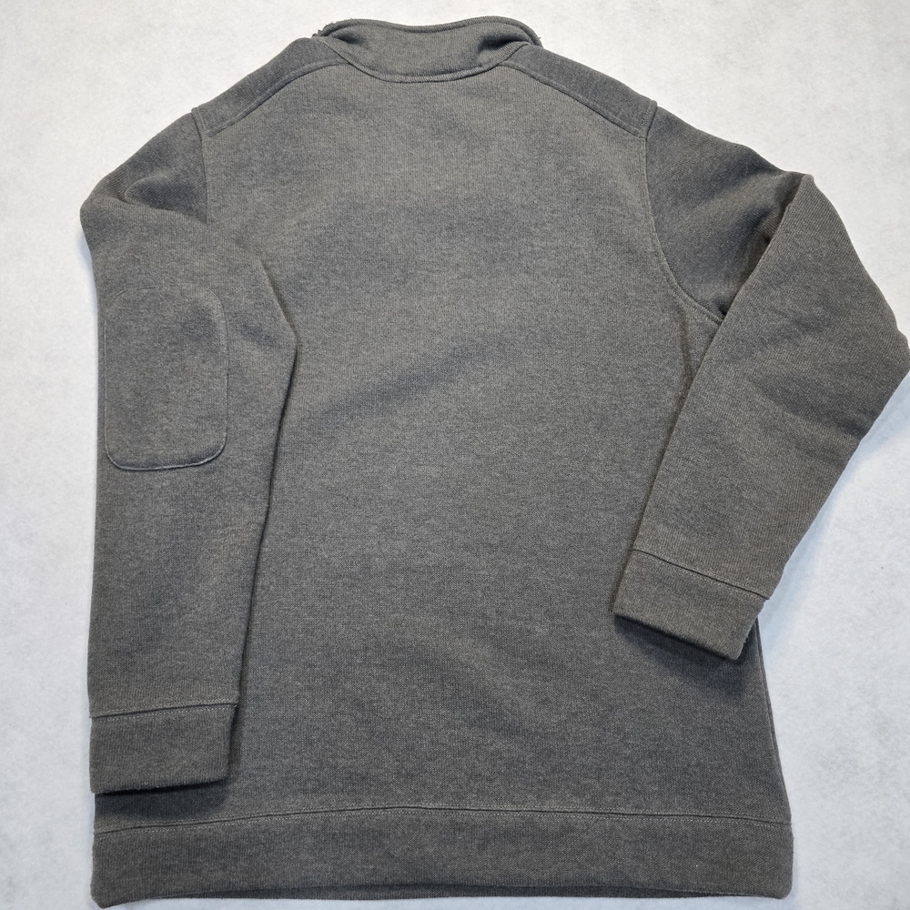 Columbia Men's Dark Gray Sherpa-Lined Zip Pullover Size XL - Picture 5 of 6